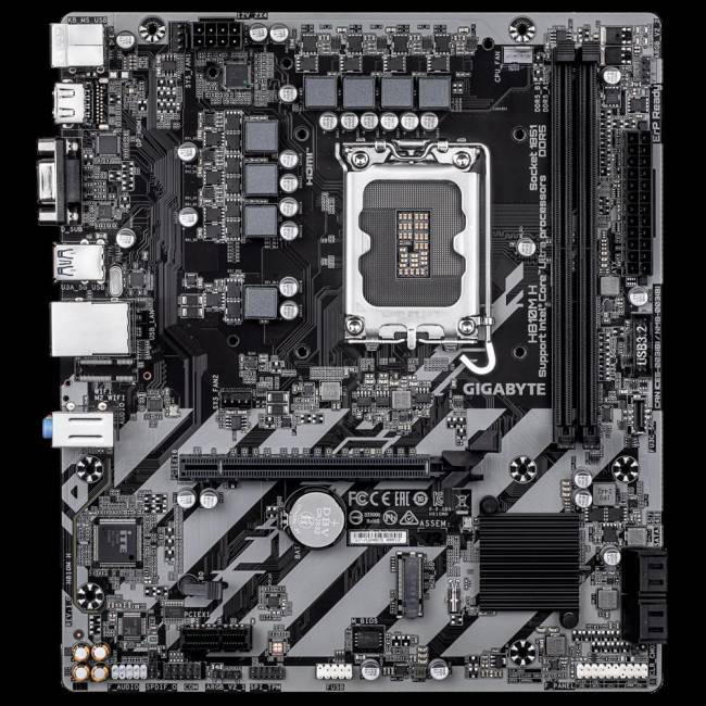 Материнская плата Gigabyte H810M H — для бизнеса и офиса Материнская плата Gigabyte H810M H — для бизнеса и офиса