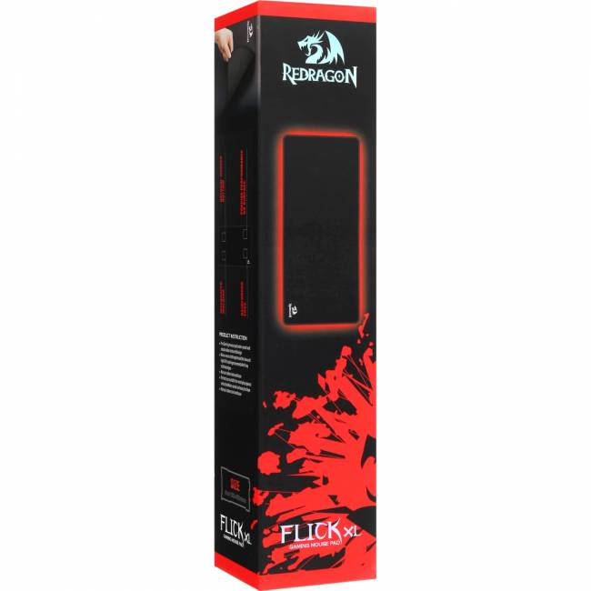 Defender Игровой коврик Flick XL 400х900х4 мм, ткань+резина Redragon 77990 — для бизнеса и офиса Defender Игровой коврик Flick XL 400х900х4 мм, ткань+резина Redragon 77990 — для бизнеса и офиса