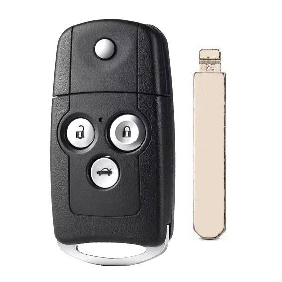 Корпус выкидного ключа HONDA 3 кнопки HOND-31 HON66, с лого — для бизнеса и офиса Корпус выкидного ключа HONDA 3 кнопки HOND-31 HON66, с лого — для бизнеса и офиса