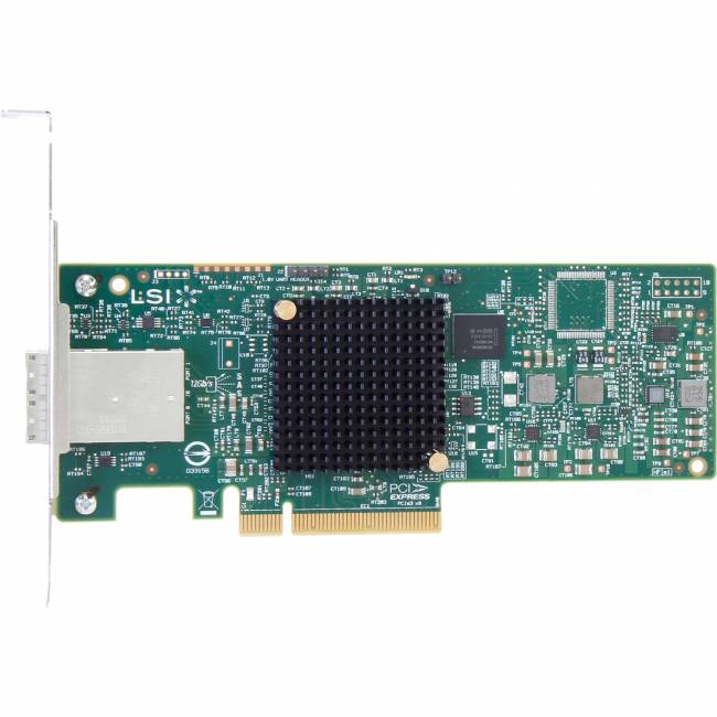 Контроллер Broadcom SAS 9300-8e SGL (H5-25460-001) — для бизнеса и офиса Контроллер Broadcom SAS 9300-8e SGL (H5-25460-001) — для бизнеса и офиса