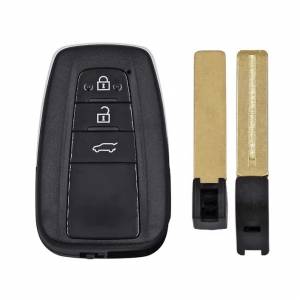Корпус смарт ключа TOYOTA 3 кнопки + вставка TOY48