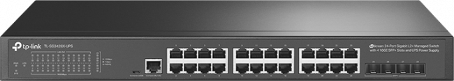 Коммутатор TP-Link TL-SG3428X-UPS — для бизнеса и офиса