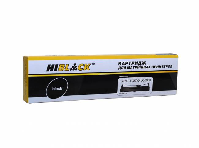 Картридж Hi-Black для Epson FX-890, Bk, 17м — для бизнеса и офиса Картридж Hi-Black для Epson FX-890, Bk, 17м — для бизнеса и офиса