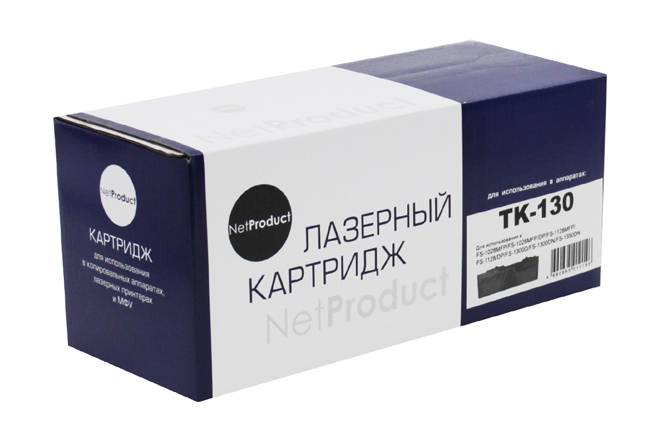 Тонер-картридж NetProduct (N-TK-130) для Kyocera FS-1028MFP/DP/1300D, 7,2K — для бизнеса и офиса Тонер-картридж NetProduct (N-TK-130) для Kyocera FS-1028MFP/DP/1300D, 7,2K — для бизнеса и офиса