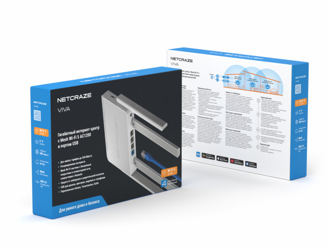 Маршрутизатор Netcraze Viva NC-1913 — для бизнеса и офиса