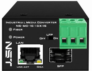 Промышленный компактный медиаконвертер Gigabit Ethernet New System Technologies NS-MC-1G1GX/IS