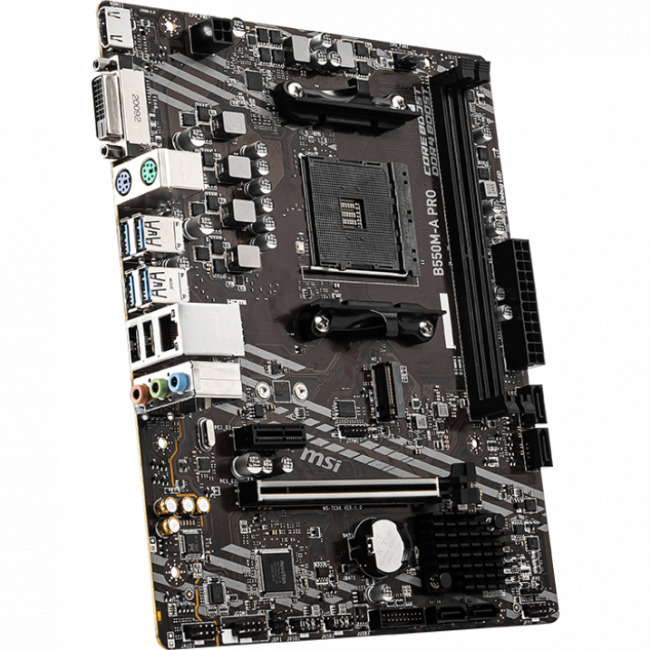 Материнская плата MSI B550M-A PRO — для бизнеса и офиса