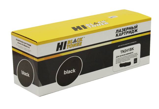 Тонер-картридж Hi-Black (HB-TN-241Bk) для Brother HL-3140CW/3150CDW/3170CDW, Bk, 2,5K — для бизнеса и офиса Тонер-картридж Hi-Black (HB-TN-241Bk) для Brother HL-3140CW/3150CDW/3170CDW, Bk, 2,5K — для бизнеса и офиса