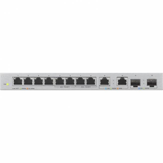 Коммутатор ZyXEL XGS1010-12-ZZ0102F — для бизнеса и офиса Коммутатор ZyXEL XGS1010-12-ZZ0102F — для бизнеса и офиса