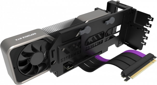 Держатель видеокарты в корпусе Cooler Master Vertical Graphics Card Holder Kit V3 — для бизнеса и офиса Держатель видеокарты в корпусе Cooler Master Vertical Graphics Card Holder Kit V3 — для бизнеса и офиса
