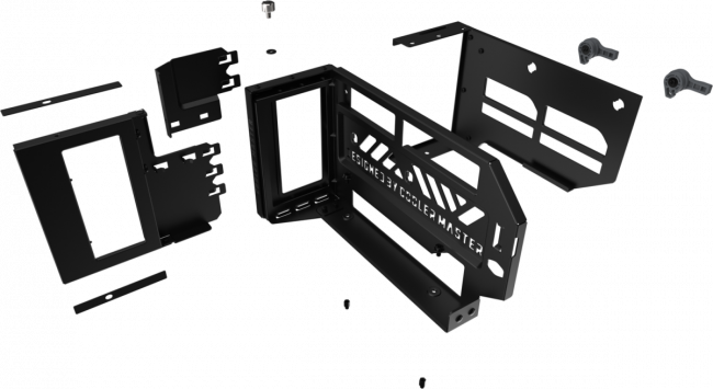 Держатель видеокарты в корпусе Cooler Master Vertical Graphics Card Holder Kit V3 — для бизнеса и офиса Держатель видеокарты в корпусе Cooler Master Vertical Graphics Card Holder Kit V3 — для бизнеса и офиса