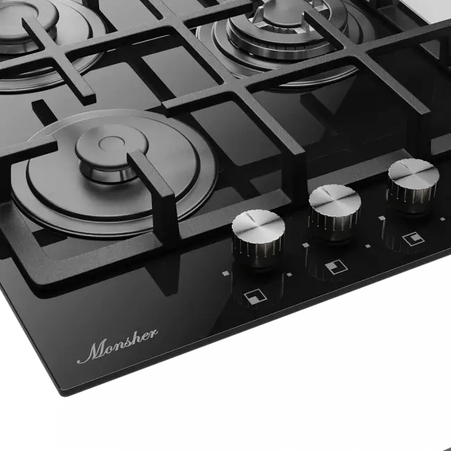 Варочная поверхность Monsher Monsher MGG 45 Noir — для бизнеса и офиса Варочная поверхность Monsher Monsher MGG 45 Noir — для бизнеса и офиса