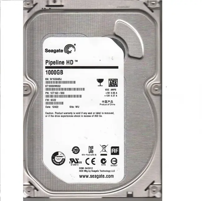 Жесткий диск Seagate ST1000VM002 — для бизнеса и офиса Жесткий диск Seagate ST1000VM002 — для бизнеса и офиса