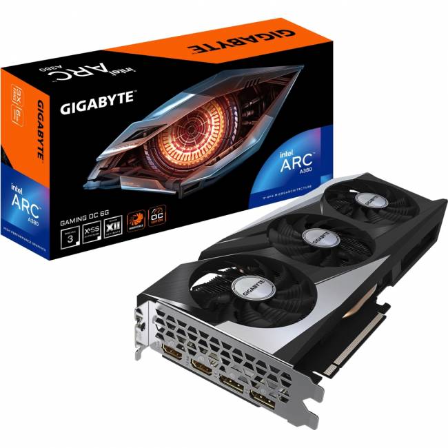 Видеокарта Gigabyte GV-IA380GAMING OC-6GD — для бизнеса и офиса Видеокарта Gigabyte GV-IA380GAMING OC-6GD — для бизнеса и офиса
