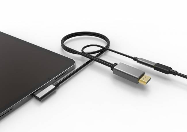 Кабель-адаптер USB 3.1 Type-Cm --> DP(m) 4K@60Hz, 1.8m , PD,Aluminium Shell, VCOM <CU422MCPD-1.8M> VCOM USB 3.2 Type-C (m) - DisplayPort (m) — для бизнеса и офиса Кабель-адаптер USB 3.1 Type-Cm --> DP(m) 4K@60Hz, 1.8m , PD,Aluminium Shell, VCOM <CU422MCPD-1.8M> VCOM USB 3.2 Type-C (m) - DisplayPort (m) — для бизнеса и офиса