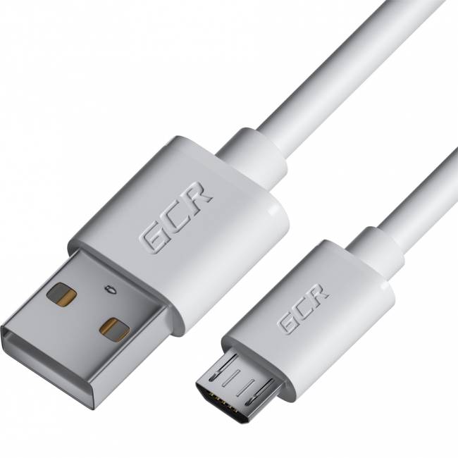GCR Кабель 0.5m MicroUSB, белый, быстрая зарядка, 28/24 AWG, GCR-53230 Кабель Greenconnect 0.5 м (GCR-53230) — для бизнеса и офиса GCR Кабель 0.5m MicroUSB, белый, быстрая зарядка, 28/24 AWG, GCR-53230 Кабель Greenconnect 0.5 м (GCR-53230) — для бизнеса и офиса
