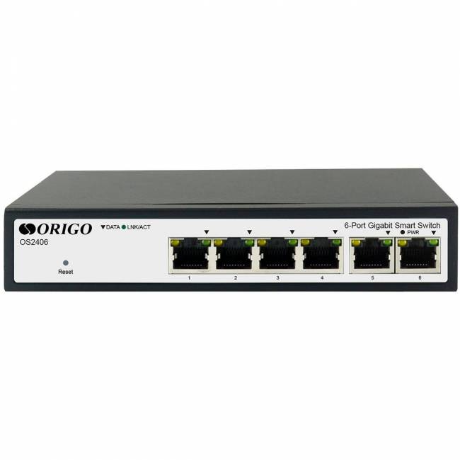 Коммутатор Origo OS2406/A1A — для бизнеса и офиса Коммутатор Origo OS2406/A1A — для бизнеса и офиса