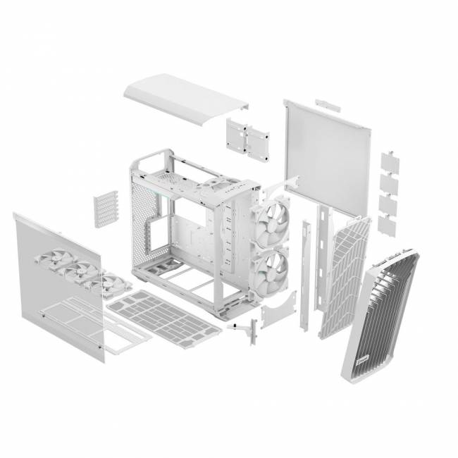 Корпус ПК без блока питания Корпус Design Torrent RGB TG Clear Tint (FD-C-TOR1A-07) — для бизнеса и офиса Корпус ПК без блока питания Корпус Design Torrent RGB TG Clear Tint (FD-C-TOR1A-07) — для бизнеса и офиса