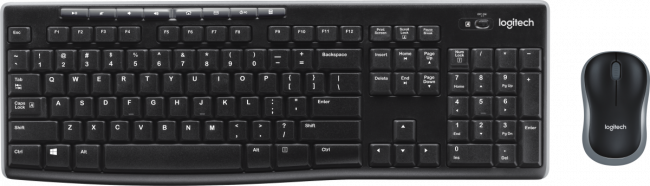 Комплект (клавиатура + мышь) Logitech 920-004518 — для бизнеса и офиса Комплект (клавиатура + мышь) Logitech 920-004518 — для бизнеса и офиса