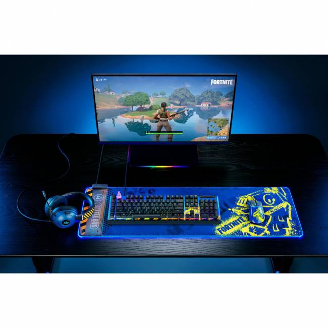 Игровой коврик для мыши Razer Goliathus Extended Chroma - Fortnite Ed. Razer RZ02-02500800-R3M1 — для бизнеса и офиса Игровой коврик для мыши Razer Goliathus Extended Chroma - Fortnite Ed. Razer RZ02-02500800-R3M1 — для бизнеса и офиса