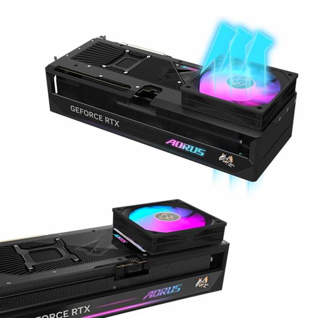 Видеокарта Gigabyte GV-N5080AORUS M-16GD — для бизнеса и офиса Видеокарта Gigabyte GV-N5080AORUS M-16GD — для бизнеса и офиса