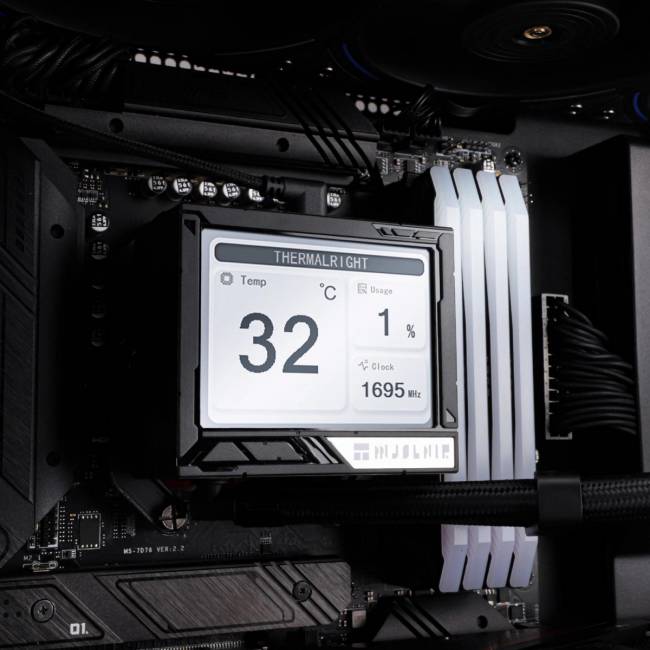 Система водяного охлаждения Thermalright M-VISION-360-BL-ARGB — для бизнеса и офиса Система водяного охлаждения Thermalright M-VISION-360-BL-ARGB — для бизнеса и офиса