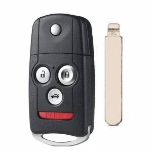 Корпус выкидного ключа HONDA 3+1 кнопки HOND-31 HON66, с лого