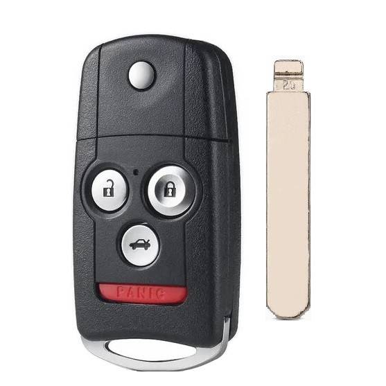 Корпус выкидного ключа HONDA 3+1 кнопки HOND-31 HON66, с лого — для бизнеса и офиса Корпус выкидного ключа HONDA 3+1 кнопки HOND-31 HON66, с лого — для бизнеса и офиса
