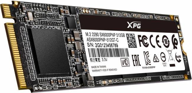 Твердотельный накопитель XPG SX6000 Pro ASX6000PNP-512GT-C — для бизнеса и офиса Твердотельный накопитель XPG SX6000 Pro ASX6000PNP-512GT-C — для бизнеса и офиса