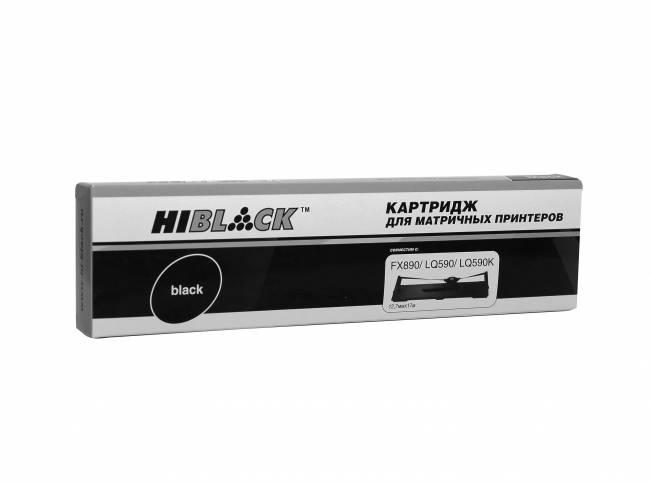 Картридж Epson FX-890 (Hi-Black) BK, 17m (Повреждённая упаковка) — для бизнеса и офиса Картридж Epson FX-890 (Hi-Black) BK, 17m (Повреждённая упаковка) — для бизнеса и офиса