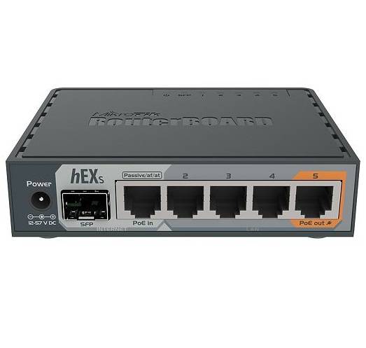 Маршрутизатор Mikrotik RB760iGS — для бизнеса и офиса Маршрутизатор Mikrotik RB760iGS — для бизнеса и офиса