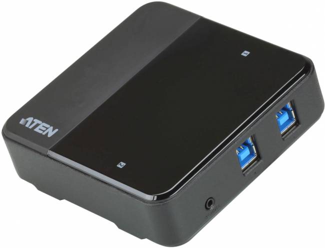 2 x 4 USB 3.2 Gen 1 переключатель ATEN US3324 — для бизнеса и офиса 2 x 4 USB 3.2 Gen 1 переключатель ATEN US3324 — для бизнеса и офиса