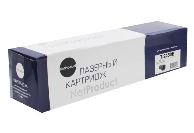 Тонер-картридж NetProduct (N-T-2450E) для Toshiba e-Studio 195/223/225/243/245, 24K — для бизнеса и офиса Тонер-картридж NetProduct (N-T-2450E) для Toshiba e-Studio 195/223/225/243/245, 24K — для бизнеса и офиса