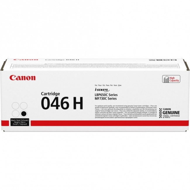 Тонер-картридж CANON 046 H (1254C002) — для бизнеса и офиса