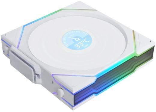 Вентилятор для корпуса Lian-Li G99.12TLLCD1W1W.R0 — для бизнеса и офиса Вентилятор для корпуса Lian-Li G99.12TLLCD1W1W.R0 — для бизнеса и офиса