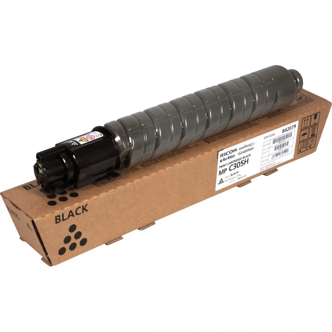 Тонер  тип MP C305 черный Ricoh MP C305H (842079) — для бизнеса и офиса