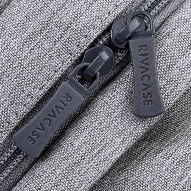 Рюкзак для ноутбука 17.3" Riva 7567 GREY/DARK BLUE — для бизнеса и офиса Рюкзак для ноутбука 17.3" Riva 7567 GREY/DARK BLUE — для бизнеса и офиса
