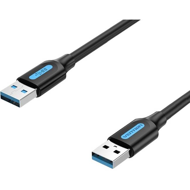 Кабель Vention USB 3.0 AM/AM - 0.5м Кабель Vention USB 3.0 AM/AM - 0.5 м (CONBD) — для бизнеса и офиса Кабель Vention USB 3.0 AM/AM - 0.5м Кабель Vention USB 3.0 AM/AM - 0.5 м (CONBD) — для бизнеса и офиса
