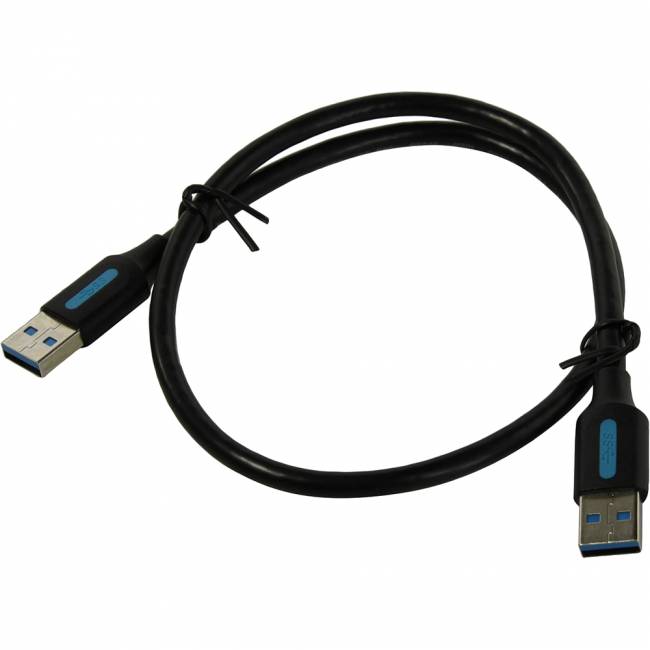 Кабель Vention USB 3.0 AM/AM - 0.5м Кабель Vention USB 3.0 AM/AM - 0.5 м (CONBD) — для бизнеса и офиса Кабель Vention USB 3.0 AM/AM - 0.5м Кабель Vention USB 3.0 AM/AM - 0.5 м (CONBD) — для бизнеса и офиса