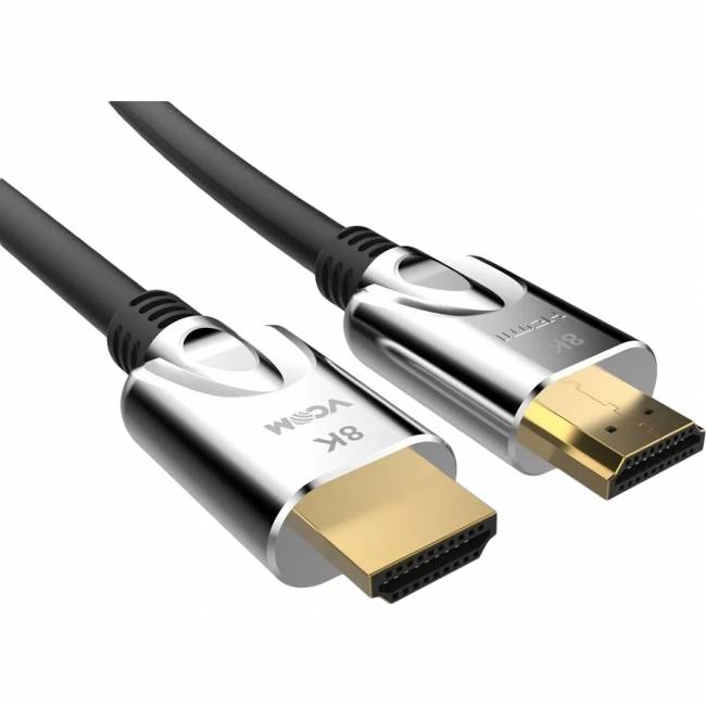 Кабель HDMI 19M/M,ver. 2.1, 8K@60 Hz 2m VCOM <CG862-2M> Кабель VCOM HDMI (m)/HDMI (m) - 2 м (CG862-2M) — для бизнеса и офиса Кабель HDMI 19M/M,ver. 2.1, 8K@60 Hz 2m VCOM <CG862-2M> Кабель VCOM HDMI (m)/HDMI (m) - 2 м (CG862-2M) — для бизнеса и офиса