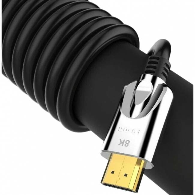 Кабель HDMI 19M/M,ver. 2.1, 8K@60 Hz 2m VCOM <CG862-2M> Кабель VCOM HDMI (m)/HDMI (m) - 2 м (CG862-2M) — для бизнеса и офиса Кабель HDMI 19M/M,ver. 2.1, 8K@60 Hz 2m VCOM <CG862-2M> Кабель VCOM HDMI (m)/HDMI (m) - 2 м (CG862-2M) — для бизнеса и офиса