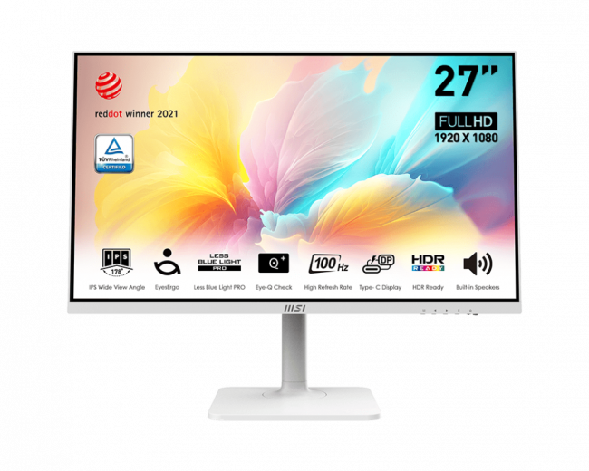 Монитор MSI Modern MD2712PW — для бизнеса и офиса Монитор MSI Modern MD2712PW — для бизнеса и офиса