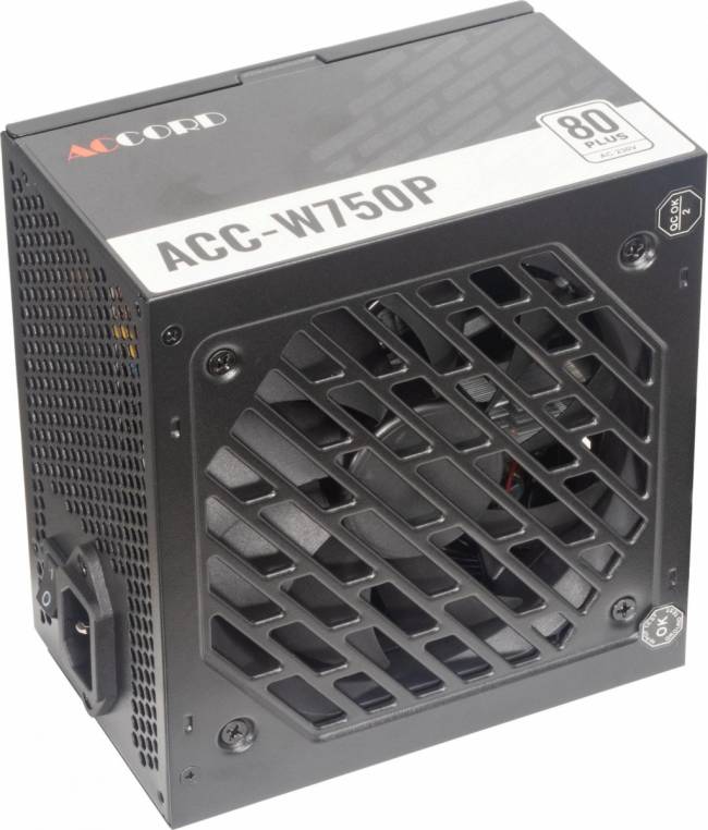 Блок питания Accord ACC-W750P — для бизнеса и офиса Блок питания Accord ACC-W750P — для бизнеса и офиса