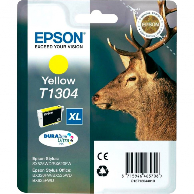 Картридж Epson C13T13044012 — для бизнеса и офиса
