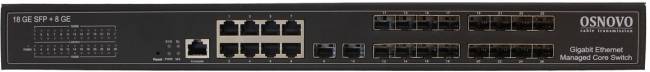 Коммутатор OSNOVO SW-70818/L2 — для бизнеса и офиса Коммутатор OSNOVO SW-70818/L2 — для бизнеса и офиса