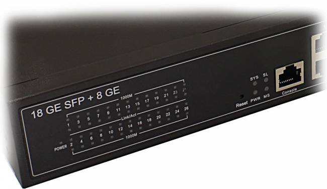 Коммутатор OSNOVO SW-70818/L2 — для бизнеса и офиса Коммутатор OSNOVO SW-70818/L2 — для бизнеса и офиса