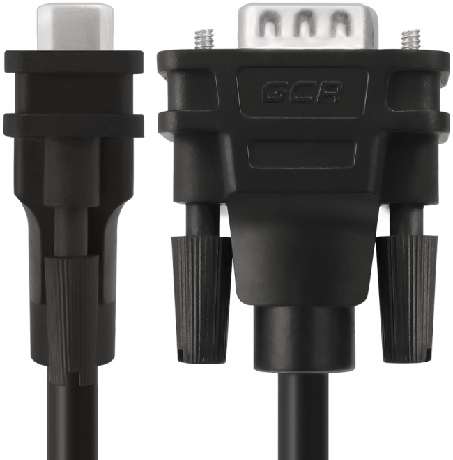 Greenconnect Кабель SVGA 0.5м чёрный, OD6.0mm. 15M / 15M GCR-VM2VM1-0.5m, 28/28 AWG, двойной экран Greenconnect VGA (m) - VGA (m) 0.5м — для бизнеса и офиса Greenconnect Кабель SVGA 0.5м чёрный, OD6.0mm. 15M / 15M GCR-VM2VM1-0.5m, 28/28 AWG, двойной экран Greenconnect VGA (m) - VGA (m) 0.5м — для бизнеса и офиса