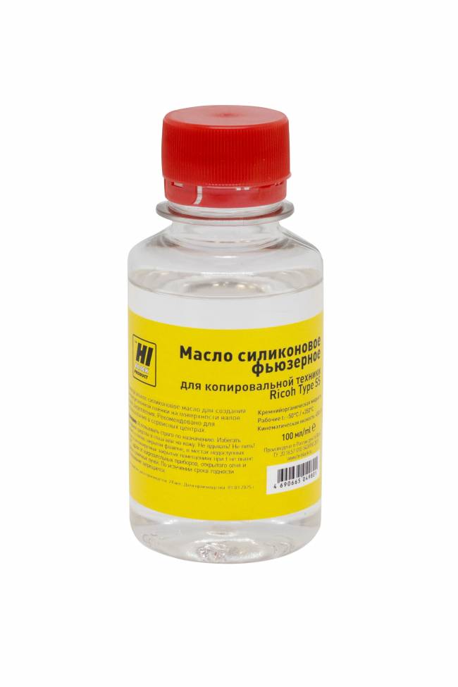Масло силиконовое фьюзерное Hi-Black для Ricoh Type SS 100 мл — для бизнеса и офиса Масло силиконовое фьюзерное Hi-Black для Ricoh Type SS 100 мл — для бизнеса и офиса