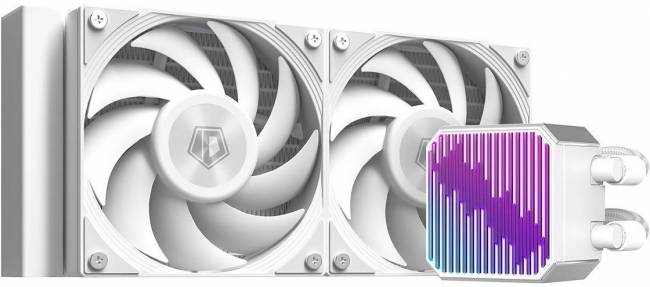 Система водяного охлаждения ID-COOLING DX240 MAX WHITE — для бизнеса и офиса Система водяного охлаждения ID-COOLING DX240 MAX WHITE — для бизнеса и офиса