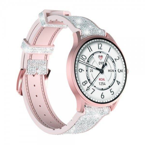 Kieslect умные часы L13 Lora Pink Kieslect Smart Calling Watch L13 Lora Pink — для бизнеса и офиса Kieslect умные часы L13 Lora Pink Kieslect Smart Calling Watch L13 Lora Pink — для бизнеса и офиса